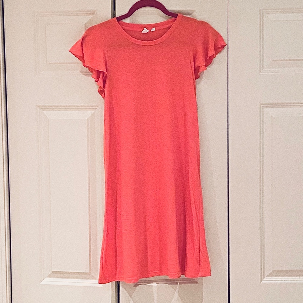 *Coral* GAP t-shirt dress